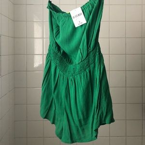 Green forever 21 romper